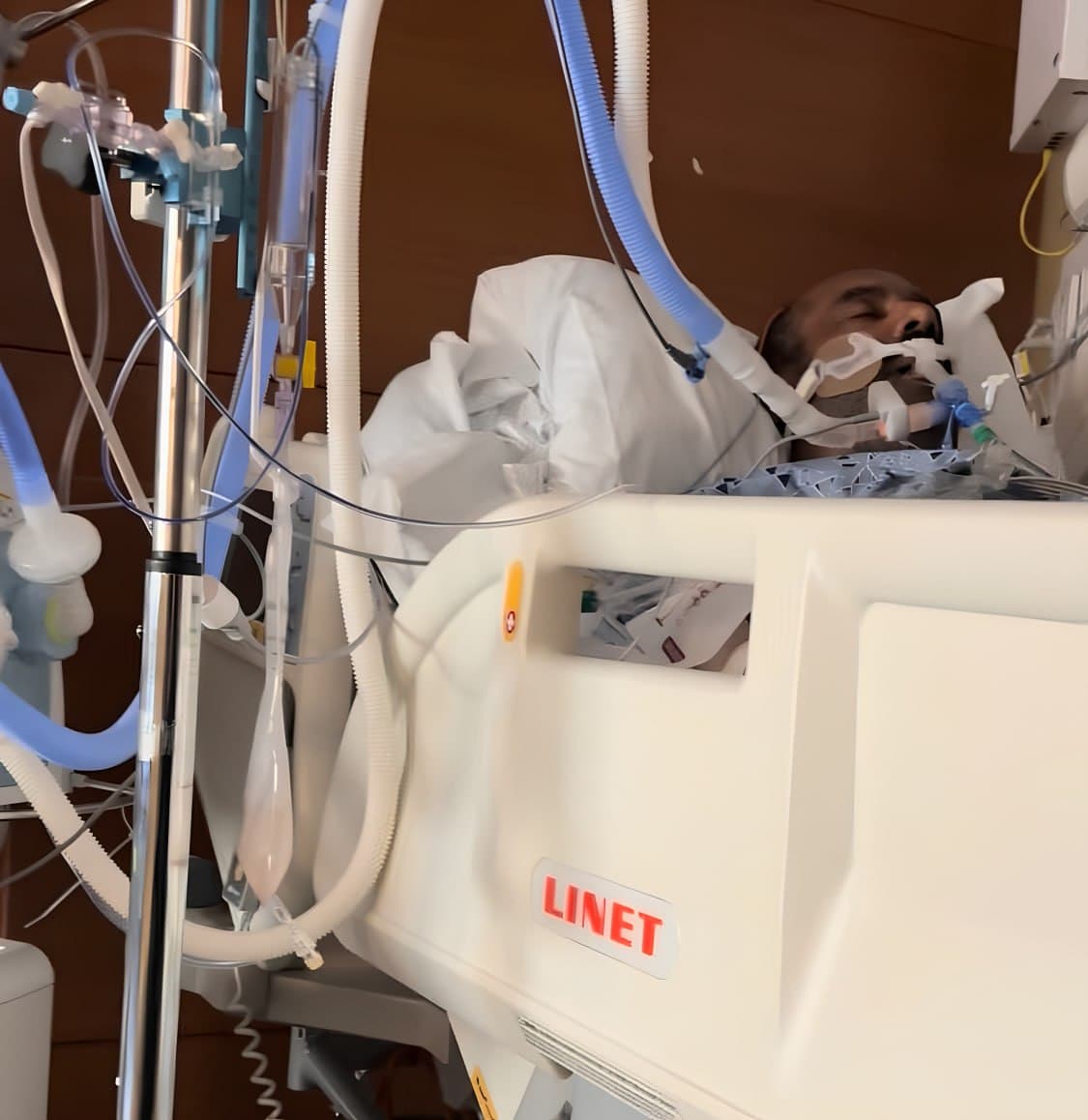 Brad Perry in ICU, 2024